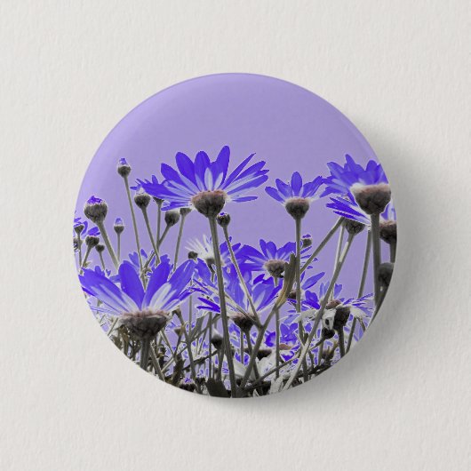 Knopf Purple Flowers Button (Vorderseite)