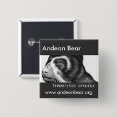 Knopf R. Manrique Square Button (Vorne & Hinten)