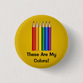 Knopf "Rainbow Pride" Button (Vorderseite)