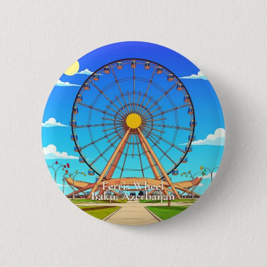Knopf Riesenrad Button (Vorderseite)