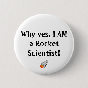 Knopf Rockets Scientiest Button