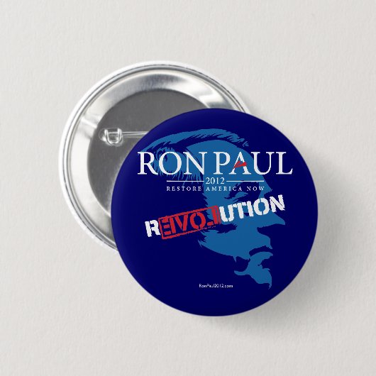 Knopf Ron Paul-Revolutions-2012 Button (Vorne & Hinten)