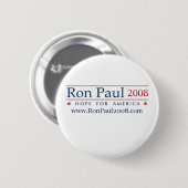 Knopf Ron Pauls 2008 Button (Vorne & Hinten)