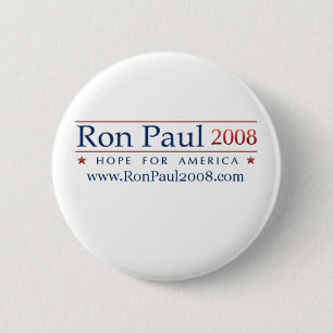 Knopf Ron Pauls 2008 Button