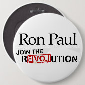 Knopf Ron Pauls 2012 Button (Vorne & Hinten)
