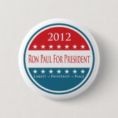 Knopf Ron Pauls 2012 Button (Vorderseite)