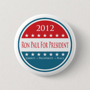 Knopf Ron Pauls 2012 Button