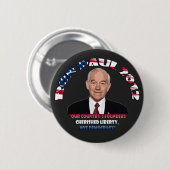Knopf Ron Pauls 2012 CLND Button (Vorne & Hinten)