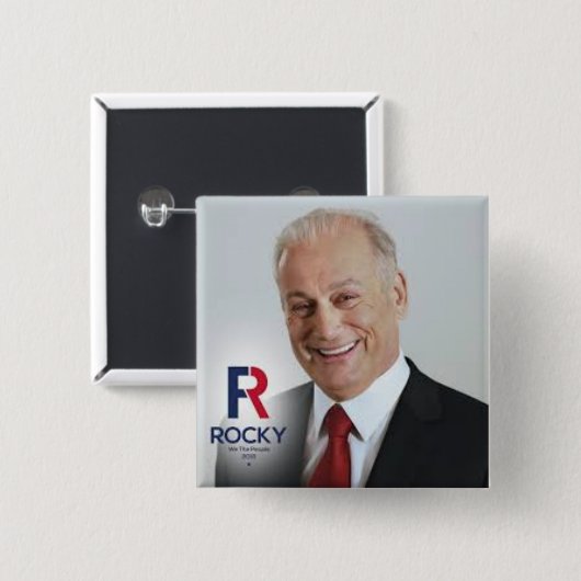 Knopf Roque De Le Fuente 2016 Button (Vorne & Hinten)