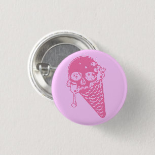 Knopf "Rosa Böse" Button