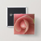 Knopf Rosa Kamelien Button (Vorne & Hinten)