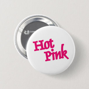 Knopf Rosa, runde Taste Button
