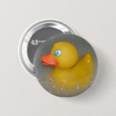 Knopf - Rubber Ducky Bubble Bath Button (Vorne & Hinten)