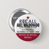 Knopf Rückruf-Abels Maldonado Button (Vorne & Hinten)
