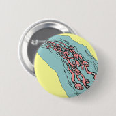 Knopf, Samenzellen, Männer Button (Vorne & Hinten)