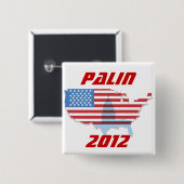 Knopf Sarahs Palin 2012 Button (Vorne & Hinten)