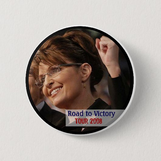 Knopf Sarahs Palin Button (Vorderseite)
