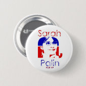Knopf Sarahs Palin Button (Vorne & Hinten)
