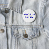 Knopf Sarahs Palin John McCain Button (Beispiel)