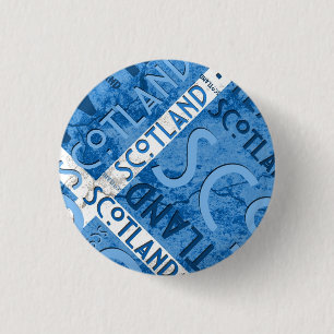 Knopf Schottlands Saltire Button