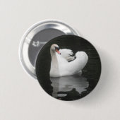 Knopf-Schwan-Schwimmen Button (Vorne & Hinten)