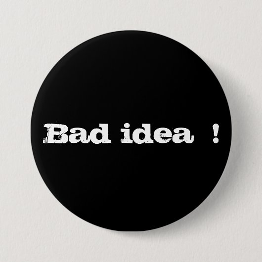 Knopf Schwarz-Minimal Button (Vorderseite)