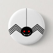Knopf Schwarzer Spider Button (Vorderseite)