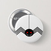 Knopf Schwarzer Spider Button (Vorne & Hinten)