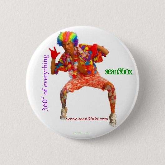KNOPF sean360x 360° Clown Button (Vorderseite)
