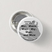 Knopf sechs w 1,25" button (Vorne & Hinten)