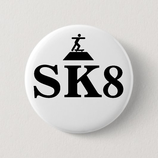 Knopf SK8 Button (Vorderseite)