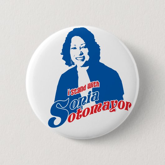 Knopf Sonia Sotomayor Button (Vorderseite)