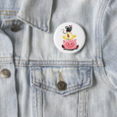 Knopf Spaß für Schweine und Maus Button (Beispiel)