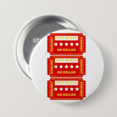 Knopf Staat Ticket Button (Vorne & Hinten)