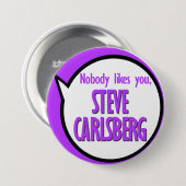 Knopf Steve Carlsberg Button (Vorne & Hinten)