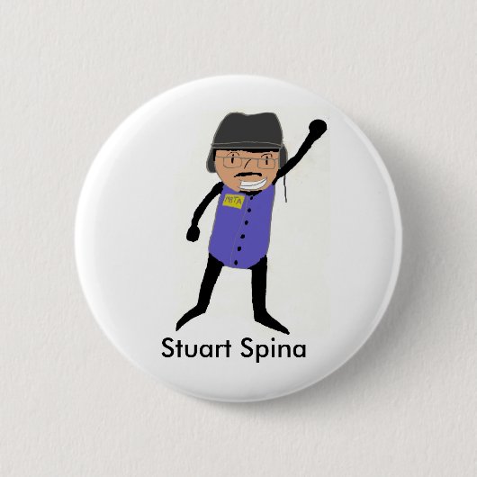 Knopf Stuarts Spina - besonders angefertigt Button (Vorderseite)