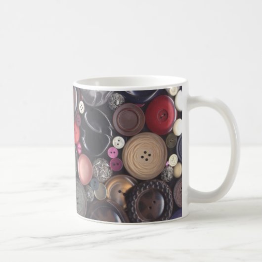 Knopf-Tasse Kaffeetasse (Rechts)