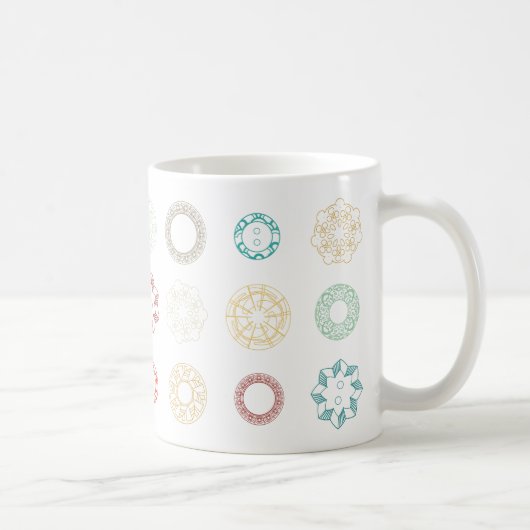 Knopf-Tasse Kaffeetasse (Rechts)