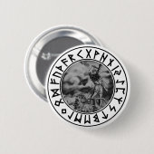 Knopf Thor-Runeschild Button (Vorne & Hinten)