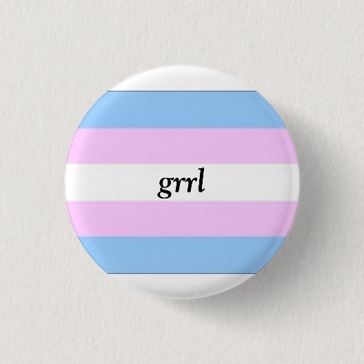 Knopf Transportes Grrl Button (Vorderseite)