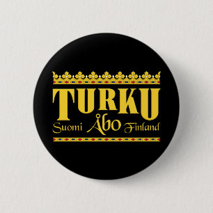 Knopf Turku Finnland Button