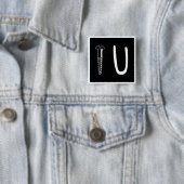 Knopf U Quadrat drehen Button (Beispiel)