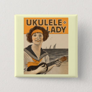 Knopf Ukulele-Damen-#2 Button