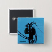 Knopf "Urban Sentinel Square" Button (Vorne & Hinten)