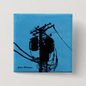 Knopf "Urban Sentinel Square" Button (Vorderseite)