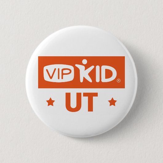Knopf Utahs VIPKID Button (Vorderseite)
