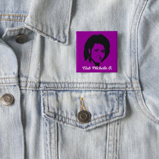 Knopf Verein-Michelle O, im Amethyst Button (Beispiel)