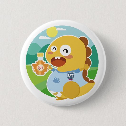 Knopf Vermonts VIPKID Button (Vorderseite)