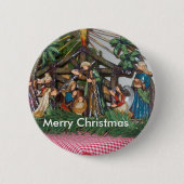 Knopf/Weihnachten/Geburt Christi Button (Vorderseite)