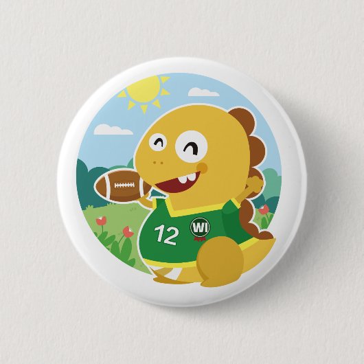 Knopf Wisconsins VIPKID Button (Vorderseite)